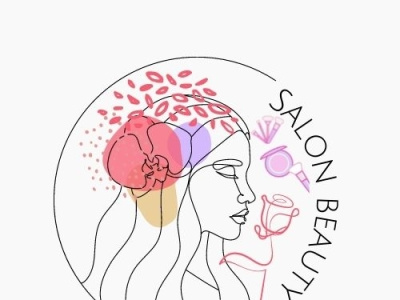 Logo Design For Salon branding graphic design logo