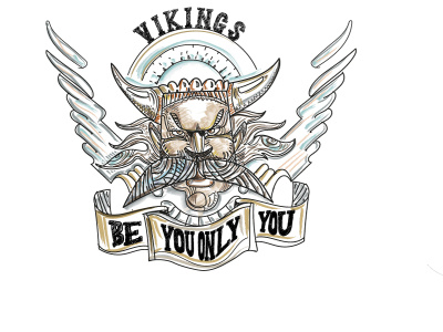 VIKING ILLUSTRATION art branding design digital drwaing graphic design illustration logo ui vector