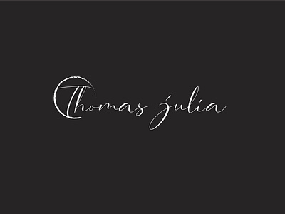 Thomas Julia | Signature Logo branding creative design graphic design icon illustration logo logo design photoshop reative design