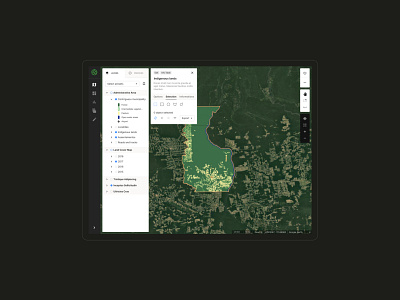 ONFI — Forland tools app application earth features land use landscape layers managment map mapping platform selection tools visualisation