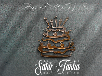 BirthdayLogo branding design illustration logo ui ux vector