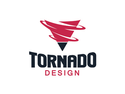 Tornado design creative design logo personal smart tornado
