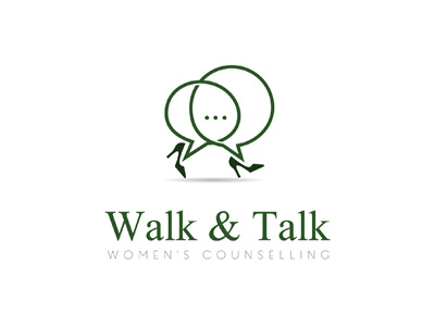 Walk and Talk logo consulting logo talk walk women