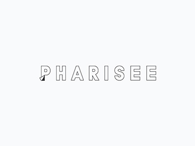 Pharisee logo 2017 bible collection creative logo pharisee project simple sin smart