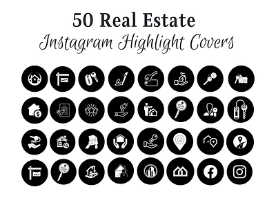 Instagram Highlight Covers For Realtors