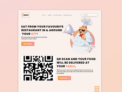 Restuarant Landing page