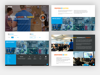 Elfob - Website design