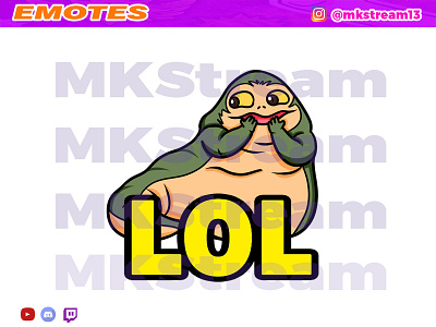 Twitch emotes star wars cute jabba the hut lol animated emotes anime cute design emote emotes gg hype illustration jabba jabba the hut lol star wars starwars starwars emotes sub badge twitch emote twitch emotes