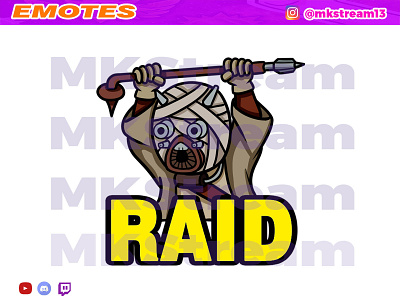 Twitch emotes star wars tusken raider raid