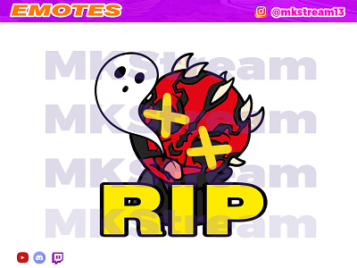 Twitch emotes star wars darth maul dead rip