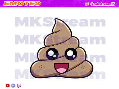 Twitch emotes cute poo