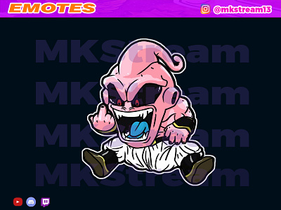 Twitch emotes majin buu teasing