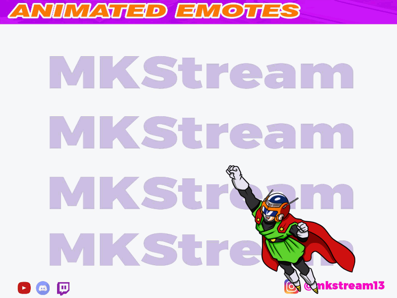 Twitch animated dragon ball gohan great saiyaman fly animated emotes anime design dragon ball dragonball emotes fly gg gohan goku great saiyaman hype illustration luffy sub badge twitch twitch emotes vegeta