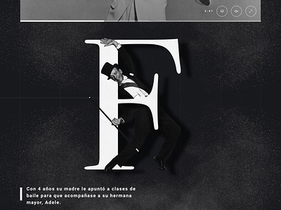 Fred Astaire - RTVE.es clean colors design flat games madrid modern page responsive rtves special trend ui ux web
