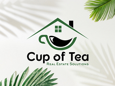 Classic Cup of Tea House logo design