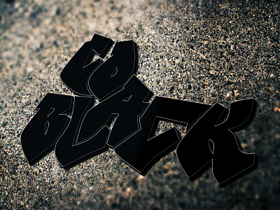 Co Black Graffiti style logo