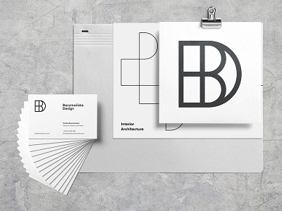 Baczmańska Design architecture branding identification interior interiordesign key visual logo logotype