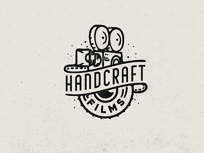 Handcraft Films camera camera logo film film logo handcraft lens line movie photo retro vintage vintage camera