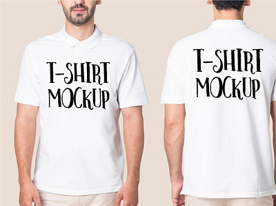 T-shirt Mockup Template illustration motivational t shirt design t shirt mockup template