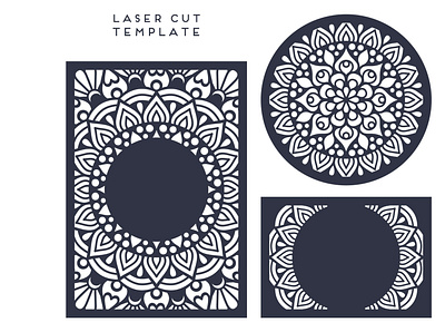 laser-cut-wedding-card-template template