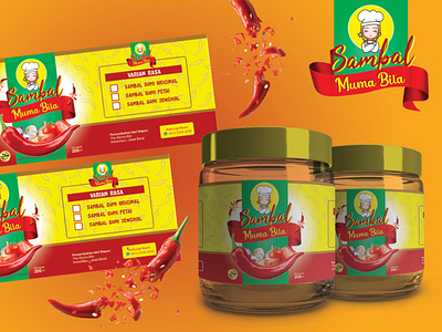 Brand and Product Packaging - Sambal Muma Bila