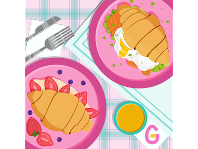 Illustration for Eggsellent branding breakfast design eggs food foodillustration illustration vector