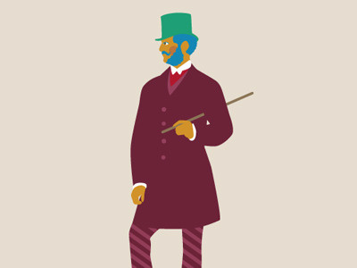 Colourful Victorian Gent