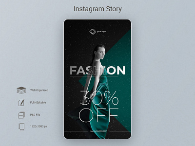 Fashion-Style Instagram Story Design