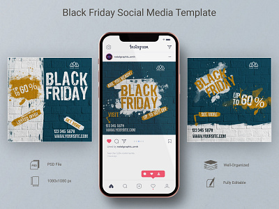 Black Friday Social Media Template