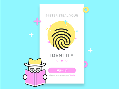Day #1 — Sign Up daily ui day 1 icons identity sign up