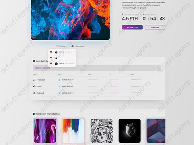 rending Auctions project 3d animation bitcoin blockchain branding crypto defi definftagency design graphic design illustration logo motion graphics nft nft marketplace ui uiux