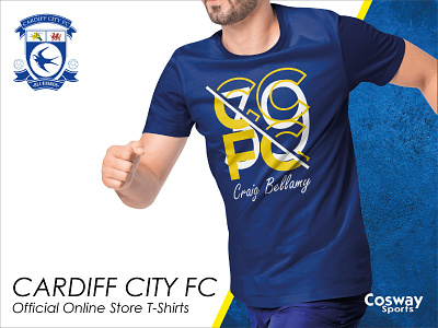 Cardiff City FC T-Shirt Designs branding design graphic design illustration logo vector