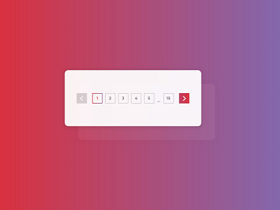 Daily UI #085 : Pagination