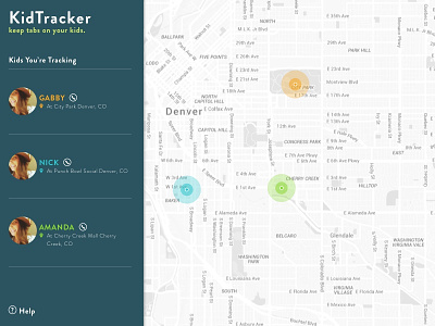 Daily UI #020 : Location Tracker 020 location locator map modern tacker ui ux