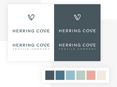 Herring Cove Logo & Color Palette