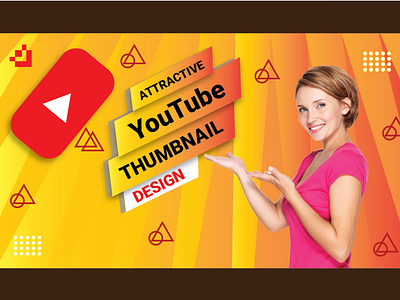 You tube thumbnail Design branding design graphic design illustration logo typography