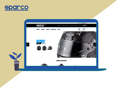 Sparco - Ecommerce Magento adobe design flows invisionapp sketch ui user experience user interface ux