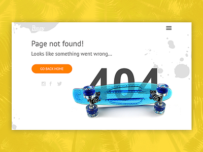 404 404 error found interface ui ux web