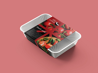 food tray packaging design food food packaging graphic design packagedesign packaging tomato