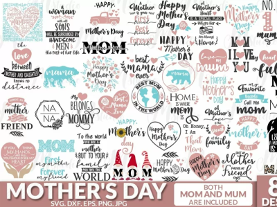 Mothers day Mega SVG Bundle