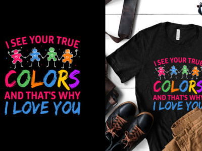 Autism T-Shirt Design Bundle Free