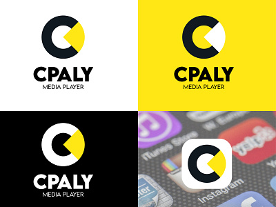 CPLAY logo design concept