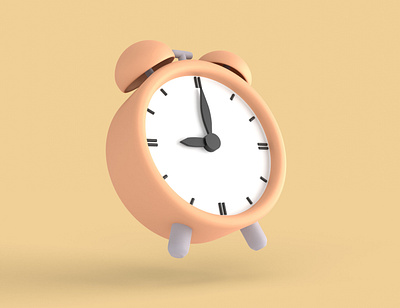 clock 3d animation branding graphic design logo motion graphics