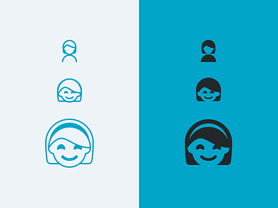 Usabilla Iconography character female icon iconography icons responsive usabilla