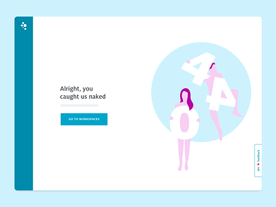 Usabilla 404-page 404 copywriting customer experience illustration usabilla ux ui workspaces