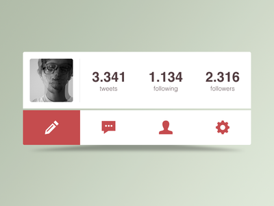 Twitter UI Rebound