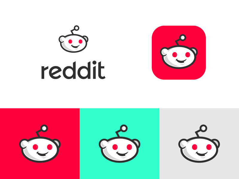 Reddit Logo Experiment By Tim Witted On Dribbble