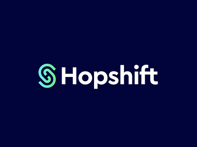 Hopshift logo work in progress logotype
