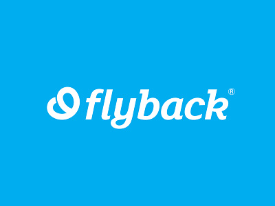 Flyback logo branding fly logo logotype rebrand sports typography