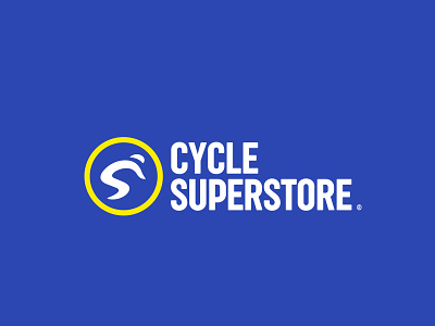 Cycle Superstore logo refresh branding cycle cycling cyclist logo logodesign logotype rebrand superstore typography